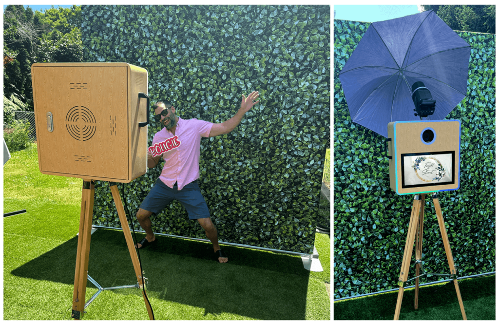 Vintage photo collage